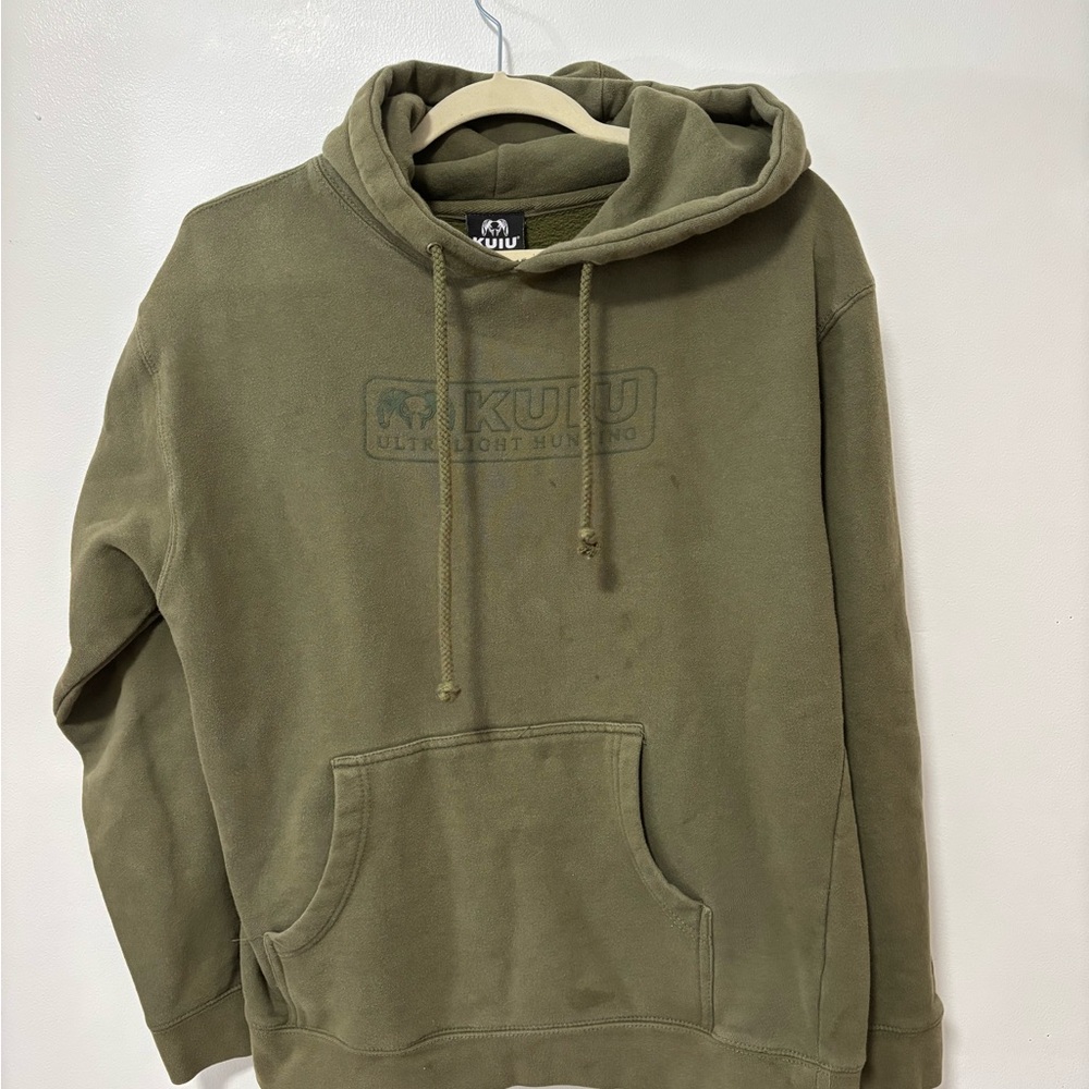 KUIU Men's Hoodie in Olive
